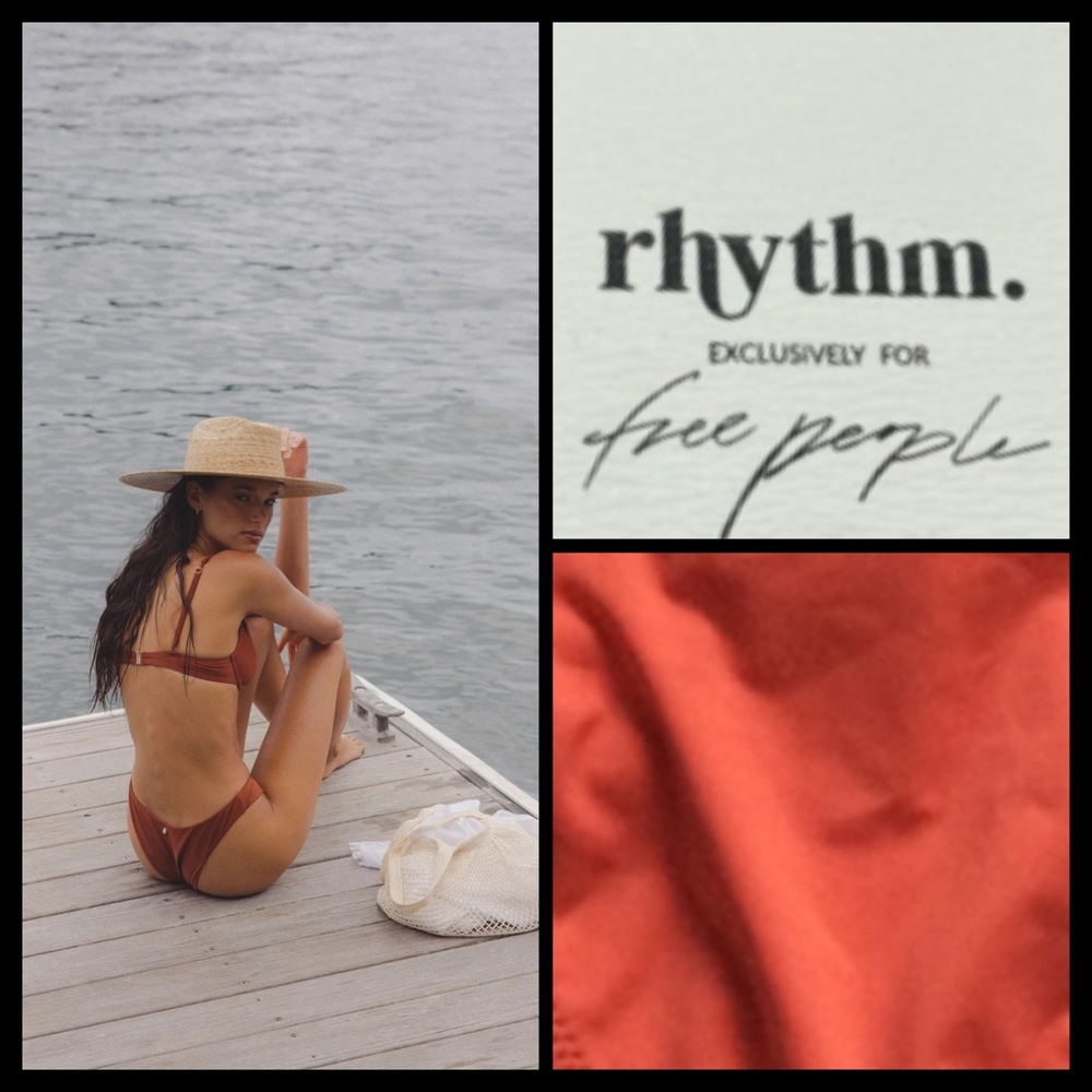 NWT FP Rhythm Seaside Hi-Cut Bikini Bottoms